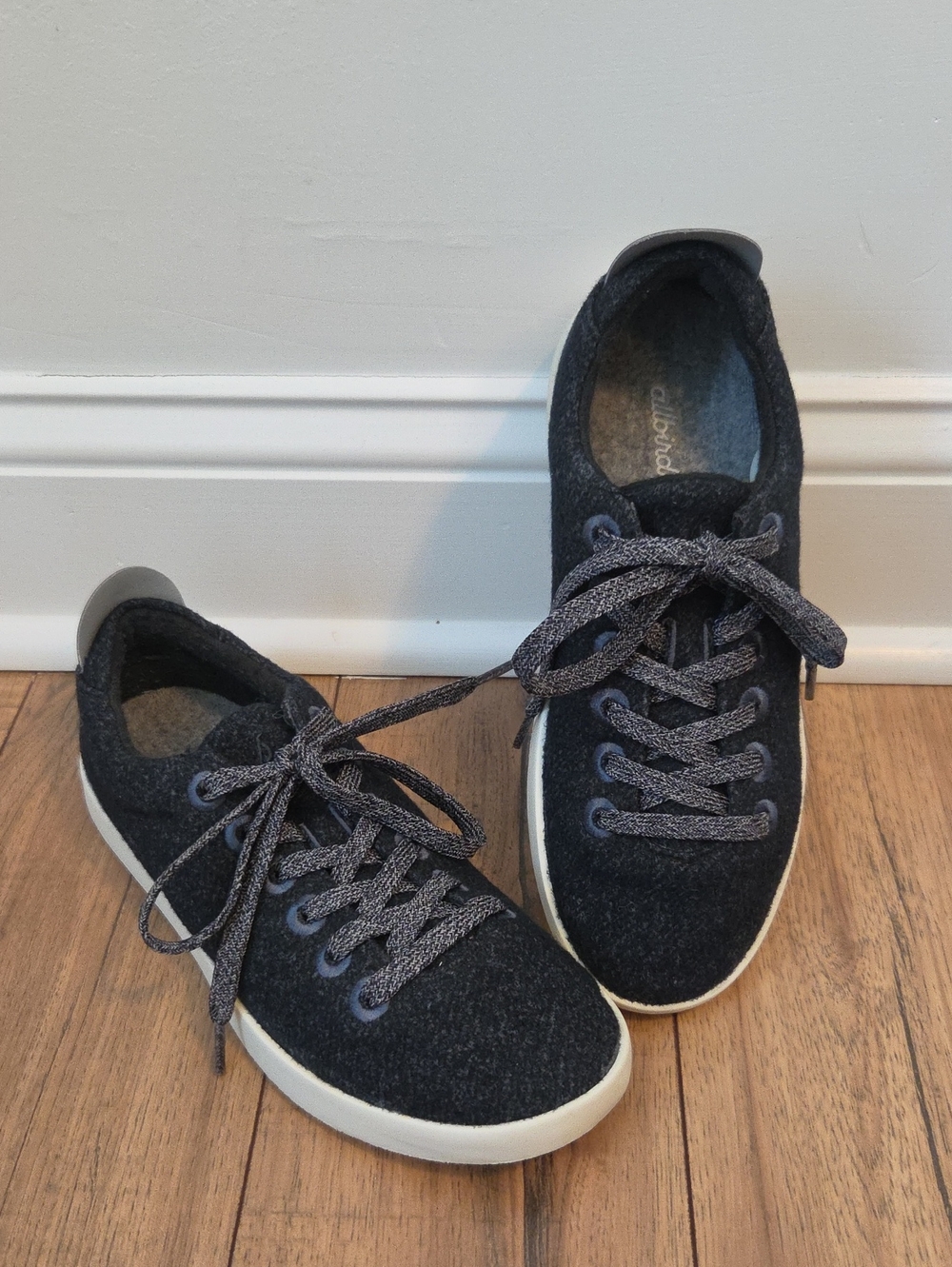 allbirds Wool Piper Lace-Up Sneakers - Charcoal